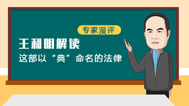 【專(zhuān)家漫評(píng)】王利明解讀這部以“典”命名的法律
